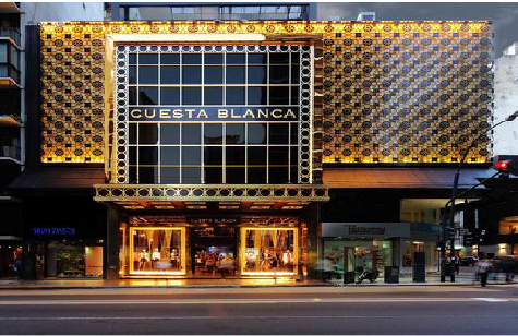 永川门头设计与商业空间的纽带。