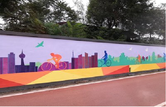 永川墙体彩绘-围墙