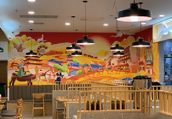 永川商业空间彩绘介绍。