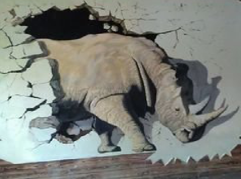 永川在墙绘中，如何绘制3D效果？